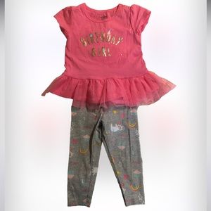 Toddler Girls Birthday Set